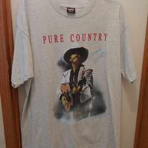 George Strait Pure Country concert tour t shirt